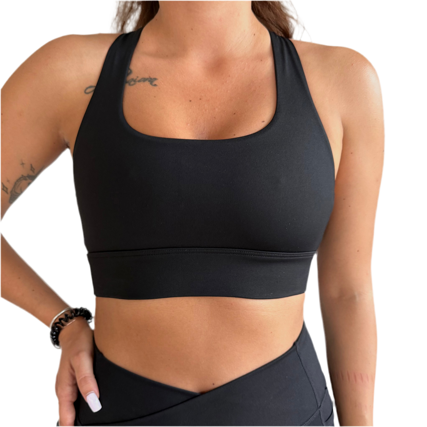 Reggiseno Sportivo "Total Black"