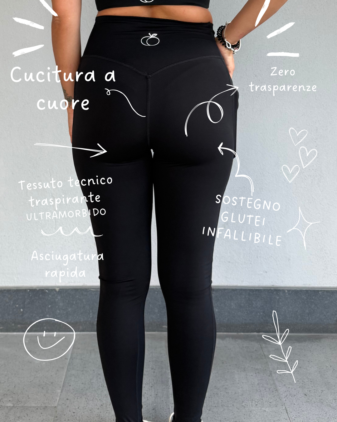 Leggings "Total Black"