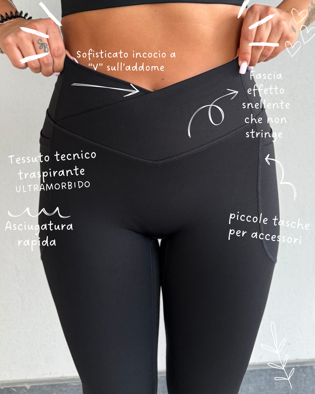 Leggings "Total Black"